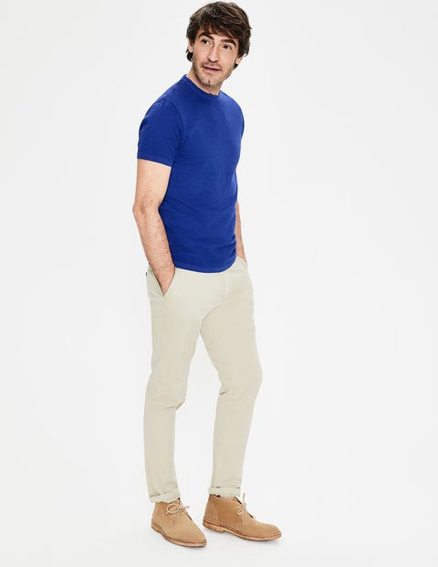 Garment-Dyed Marl T-Shirt - Blue Wave Garment-Dyed Marl T-Shirt - Blue Wave