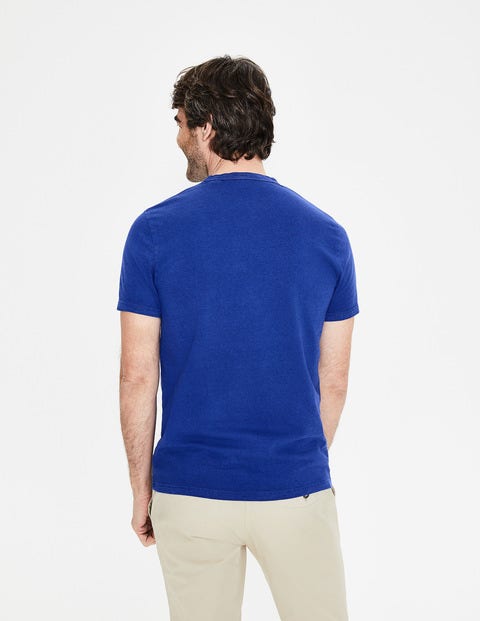 Garment-Dyed Marl T-Shirt - Blue Wave Garment-Dyed Marl T-Shirt - Blue Wave