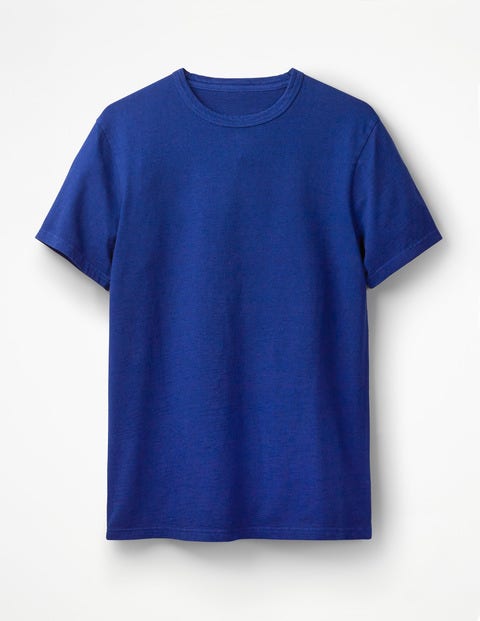 Garment-Dyed Marl T-Shirt - Blue Wave Garment-Dyed Marl T-Shirt - Blue Wave
