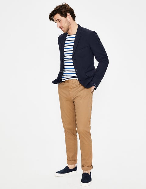 Cleadon Seersucker Blazer - Navy Cleadon Seersucker Blazer - Navy