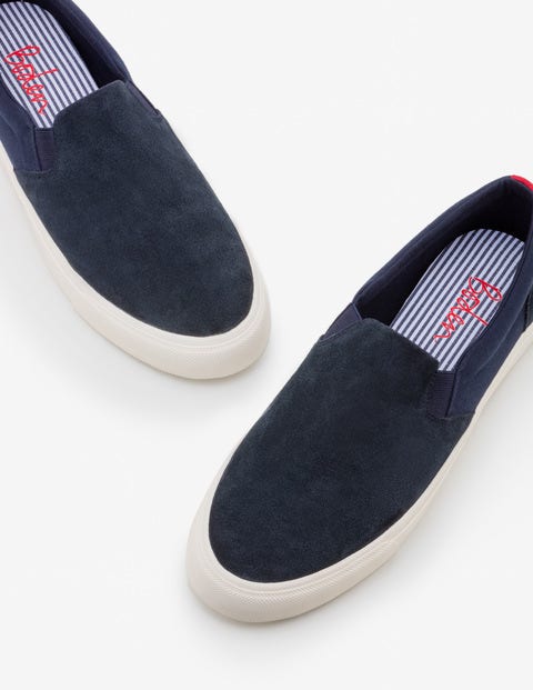 Slip-On Trainers - Navy Slip-On Trainers - Navy
