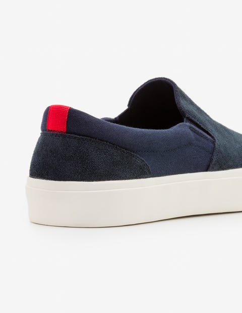 Slip-On Trainers - Navy Slip-On Trainers - Navy