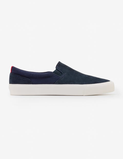 Slip-On Trainers - Navy Slip-On Trainers - Navy