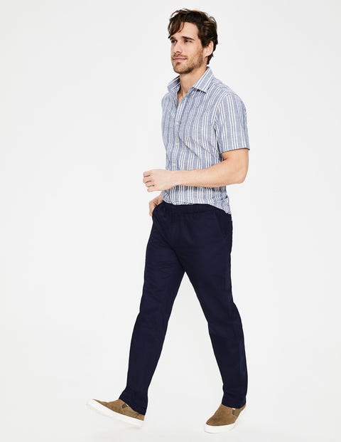 Waveney Drawstring Chinos - Navy Waveney Drawstring Chinos - Navy