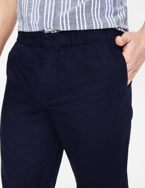 Waveney Drawstring Chinos - Navy Waveney Drawstring Chinos - Navy