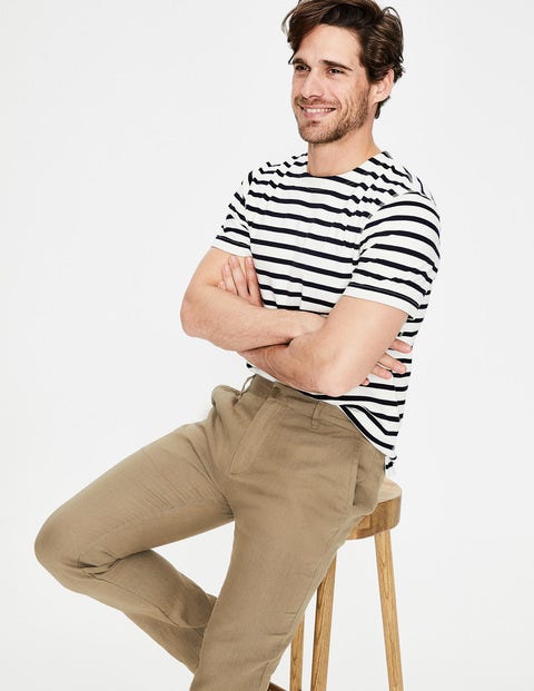 Clovelly Leinenhose - Malzbraun Clovelly Leinenhose - Malzbraun