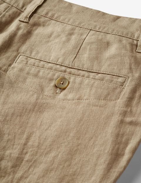 Clovelly Leinenhose - Malzbraun Clovelly Leinenhose - Malzbraun
