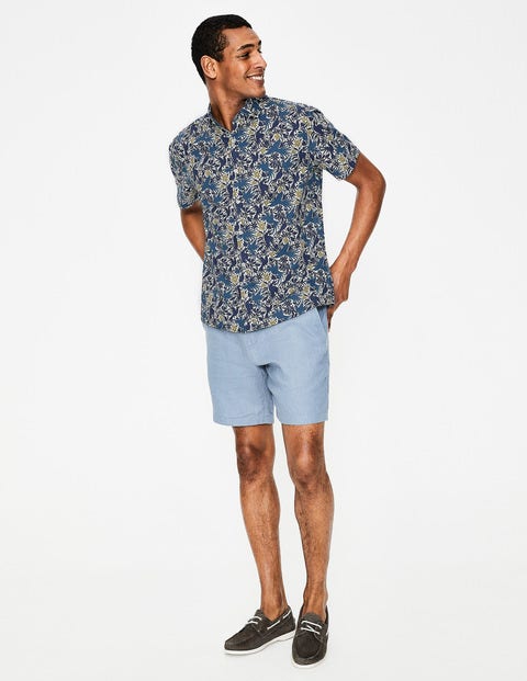Chemise Ashburton À Manches Courtes - Oiseau bleu marine Chemise Ashburton À Manches Courtes - Oiseau bleu marine