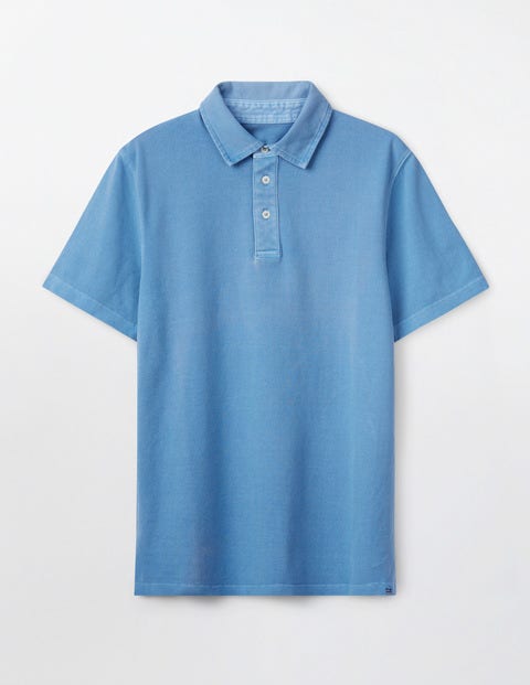 Garment-Dyed Polo - Chalk Blue Garment-Dyed Polo - Chalk Blue