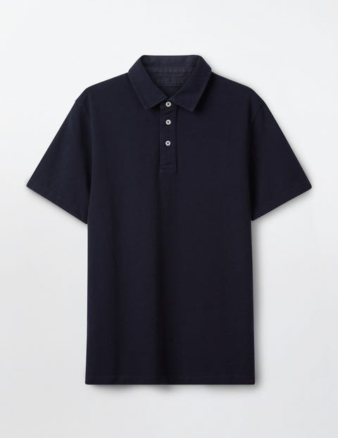 Garment-Dyed Polo - Navy Garment-Dyed Polo - Navy