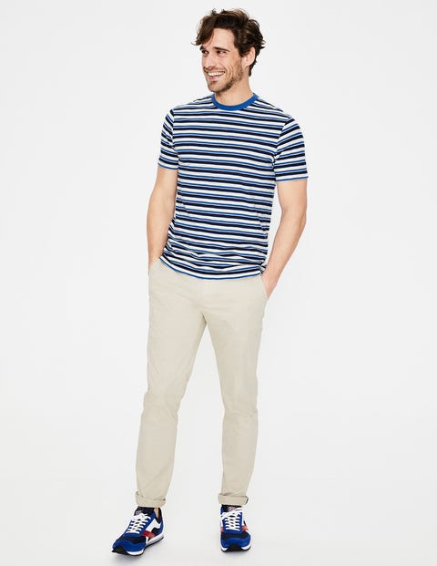 Stripe T-Shirt - Blues Multi Stripe Stripe T-Shirt - Blues Multi Stripe