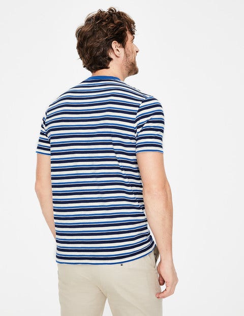 Stripe T-Shirt - Blues Multi Stripe Stripe T-Shirt - Blues Multi Stripe