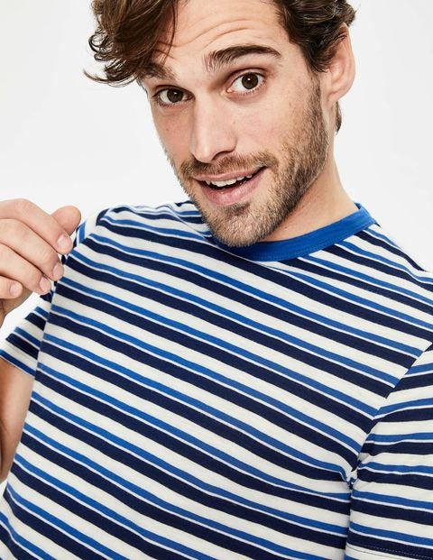 Stripe T-Shirt - Blues Multi Stripe Stripe T-Shirt - Blues Multi Stripe