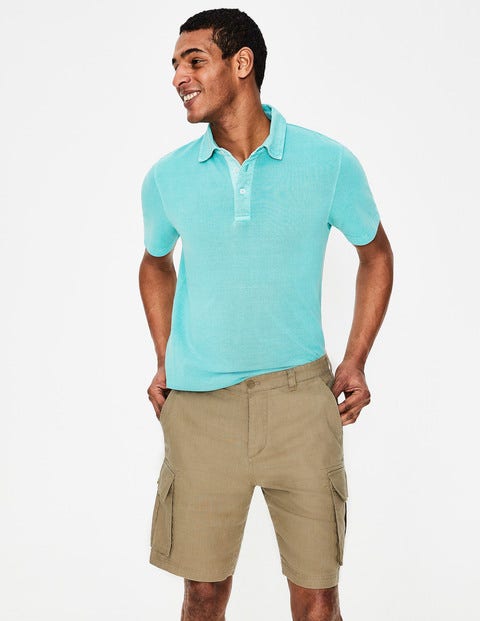 Felton Linen Cargo Shorts - Malt Felton Linen Cargo Shorts - Malt