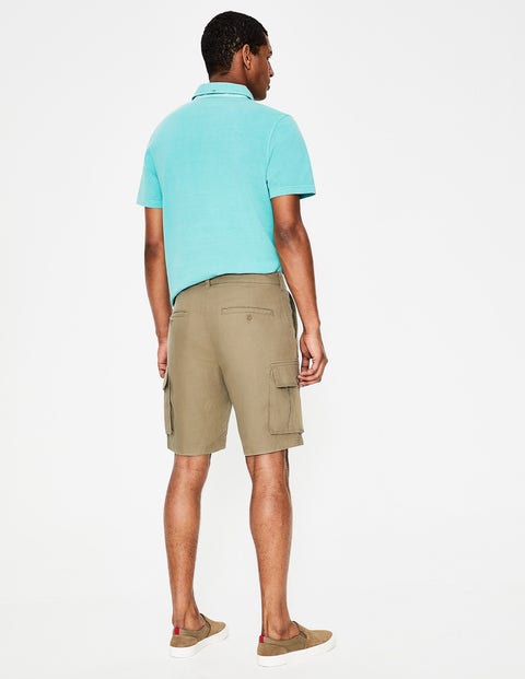 Felton Linen Cargo Shorts - Malt Felton Linen Cargo Shorts - Malt
