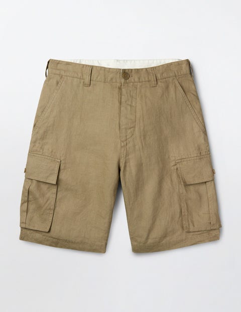 Felton Linen Cargo Shorts - Malt Felton Linen Cargo Shorts - Malt
