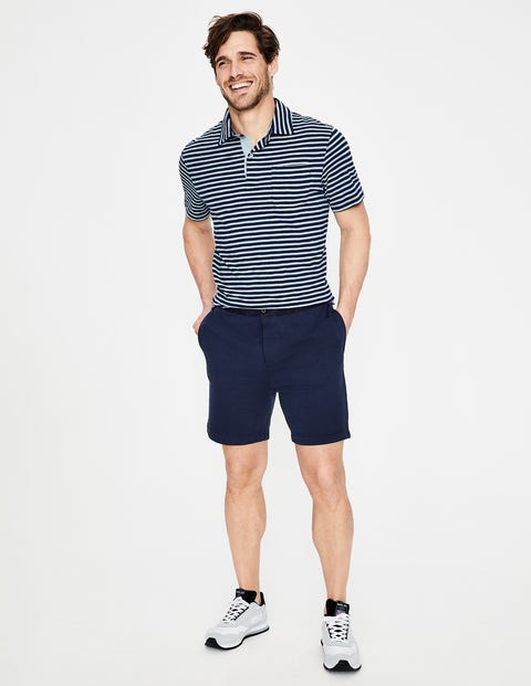 Mallory Jersey Shorts - Light Navy Mallory Jersey Shorts - Light Navy