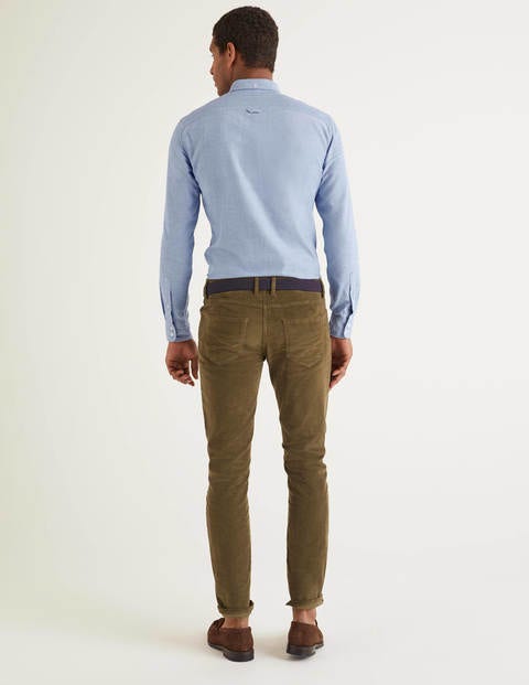 Slim Fit Oxford Shirt - Blue Slim Fit Oxford Shirt - Blue