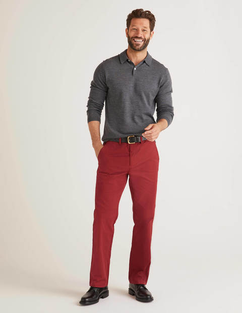 Original Straight Leg Chinos - Sumac Original Straight Leg Chinos - Sumac