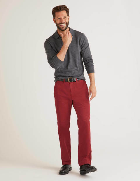Original Straight Leg Chinos - Sumac Original Straight Leg Chinos - Sumac