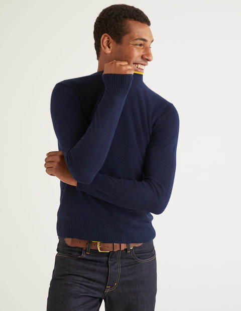 Cashmere Crew Neck - Navy Cashmere Crew Neck - Navy