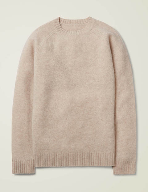 Aldgate Brushed Crew Neck - Sand Aldgate Brushed Crew Neck - Sand