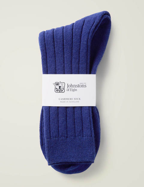 Cashmere Socks - Bright Blue Cashmere Socks - Bright Blue