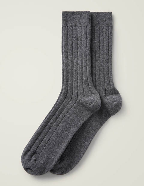 Cashmere Socks - Grey Marl Cashmere Socks - Grey Marl