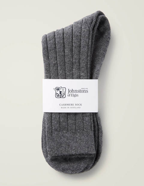 Cashmere Socks - Grey Marl Cashmere Socks - Grey Marl
