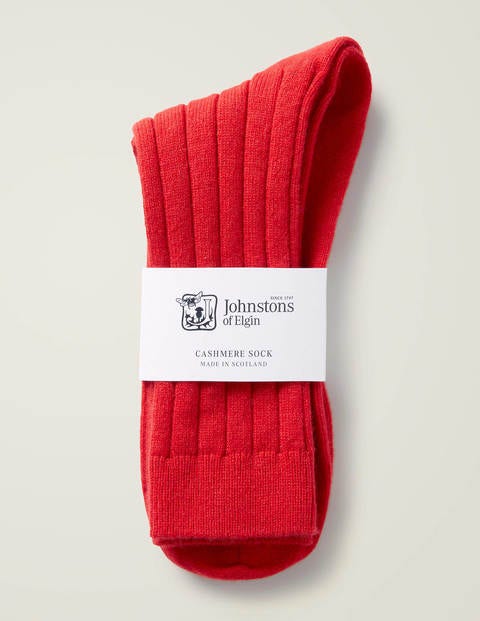 Cashmere Socks - Red Cashmere Socks - Red