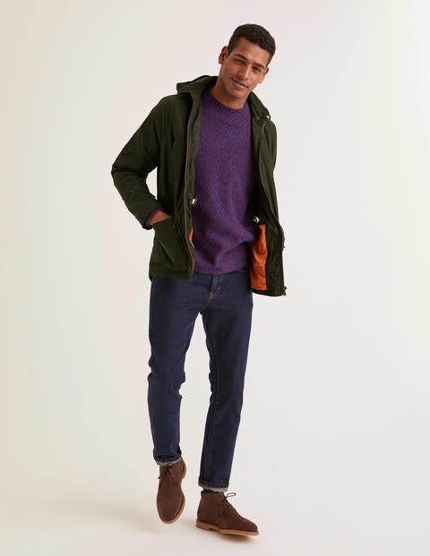 Holt Waxed Jacket - Olive Holt Waxed Jacket - Olive