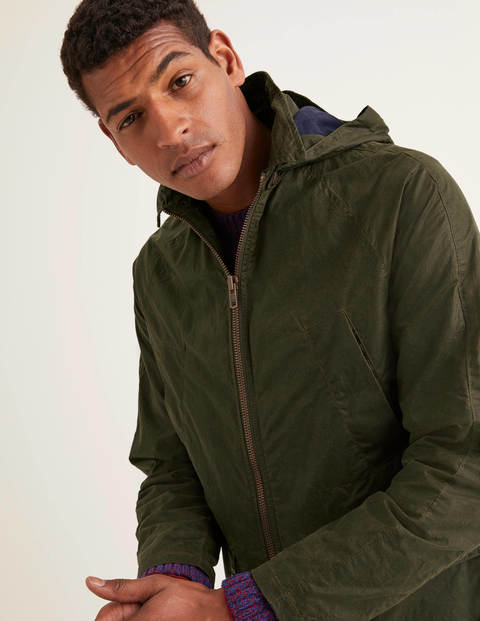 Holt Waxed Jacket - Olive Holt Waxed Jacket - Olive