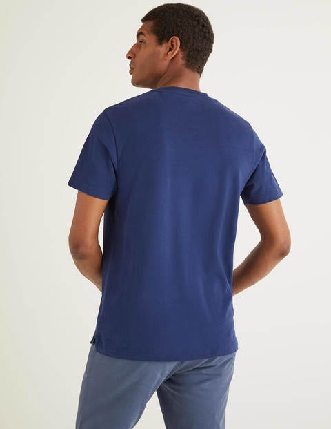 T-Shirt Interest En Jersey - Insecte bleu marine T-Shirt Interest En Jersey - Insecte bleu marine