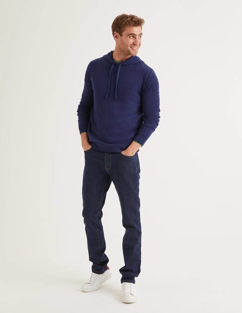 Cashmere Hoodie - Bright Navy Cashmere Hoodie - Bright Navy