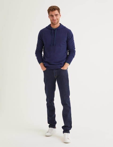 Cashmere Hoodie - Bright Navy Cashmere Hoodie - Bright Navy