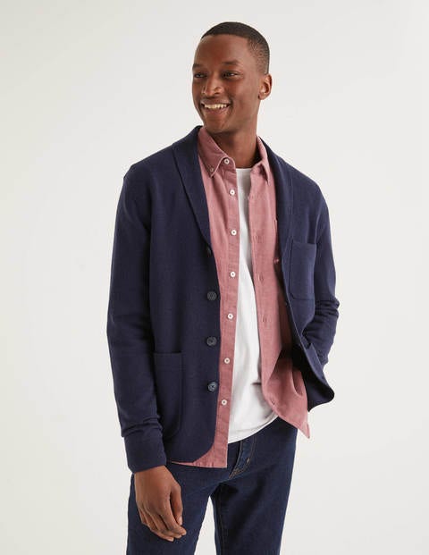 Blazer en maille Milano - Bleu marine Blazer en maille Milano - Bleu marine