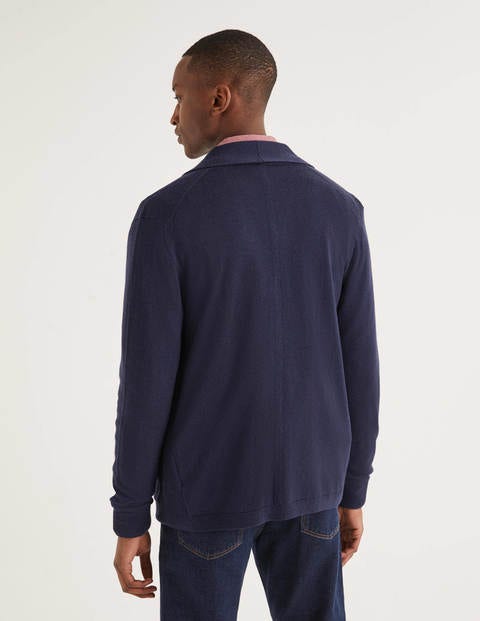 Blazer en maille Milano - Bleu marine Blazer en maille Milano - Bleu marine