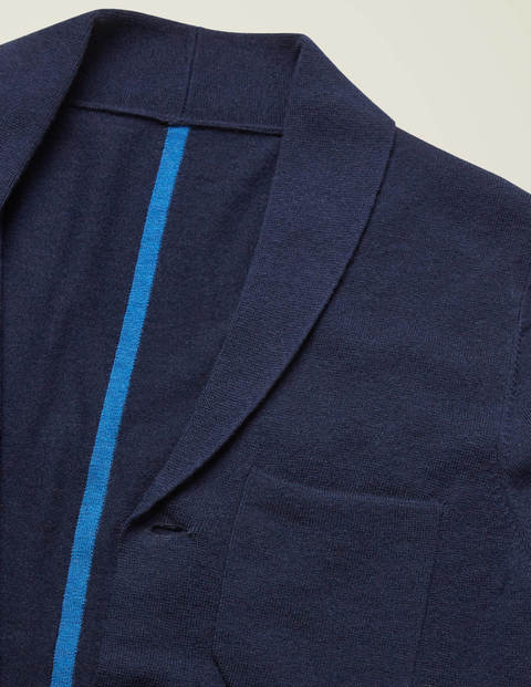 Blazer en maille Milano - Bleu marine Blazer en maille Milano - Bleu marine