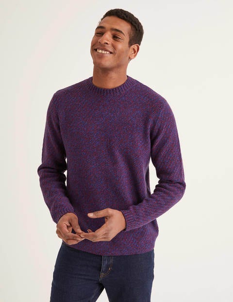 Hartington Pullover Mit Rundhalsausschnitt - Riorot/Bunt Hartington Pullover Mit Rundhalsausschnitt - Riorot/Bunt