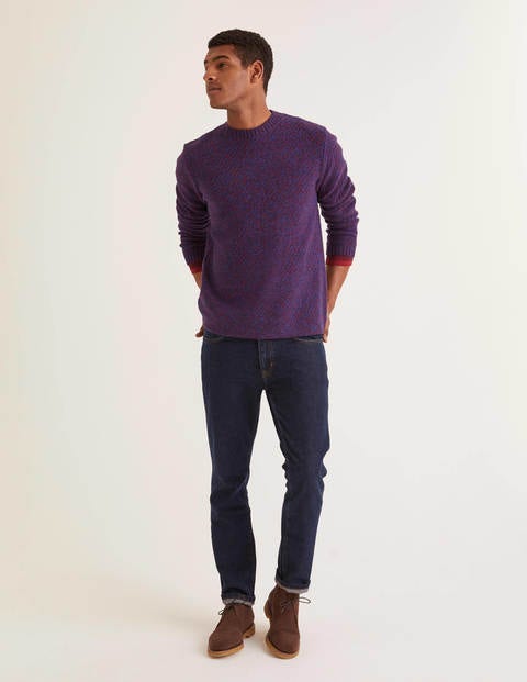 Hartington Pullover Mit Rundhalsausschnitt - Riorot/Bunt Hartington Pullover Mit Rundhalsausschnitt - Riorot/Bunt