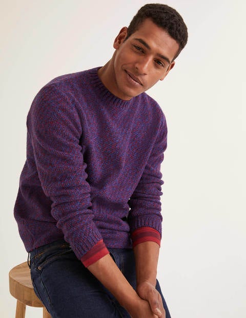 Hartington Pullover Mit Rundhalsausschnitt - Riorot/Bunt Hartington Pullover Mit Rundhalsausschnitt - Riorot/Bunt