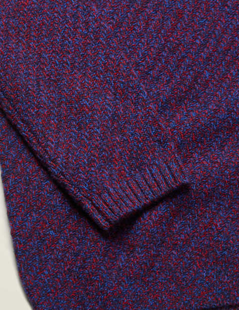 Hartington Pullover Mit Rundhalsausschnitt - Riorot/Bunt Hartington Pullover Mit Rundhalsausschnitt - Riorot/Bunt