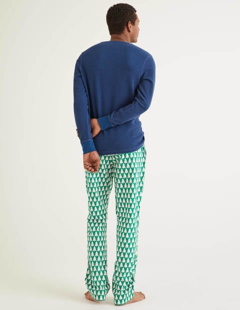 Printed Brushed Pull-Ons - Green Baize Tree Geo Printed Brushed Pull-Ons - Green Baize Tree Geo