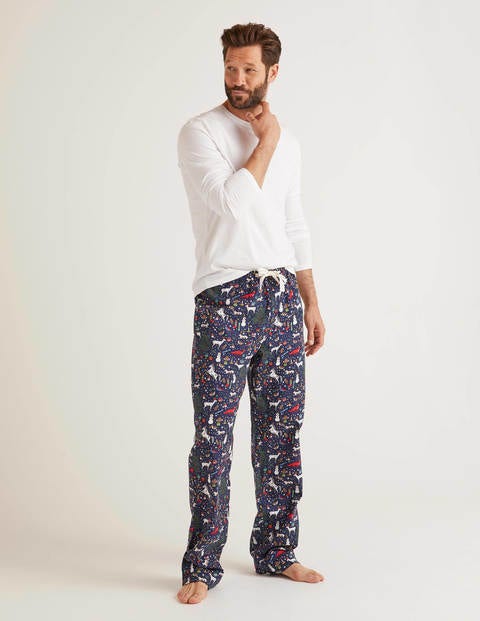 Printed Brushed Pull-Ons - Family Festive Print Printed Brushed Pull-Ons - Family Festive Print
