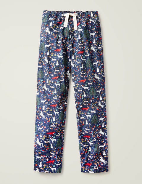 Printed Brushed Pull-Ons - Family Festive Print Printed Brushed Pull-Ons - Family Festive Print