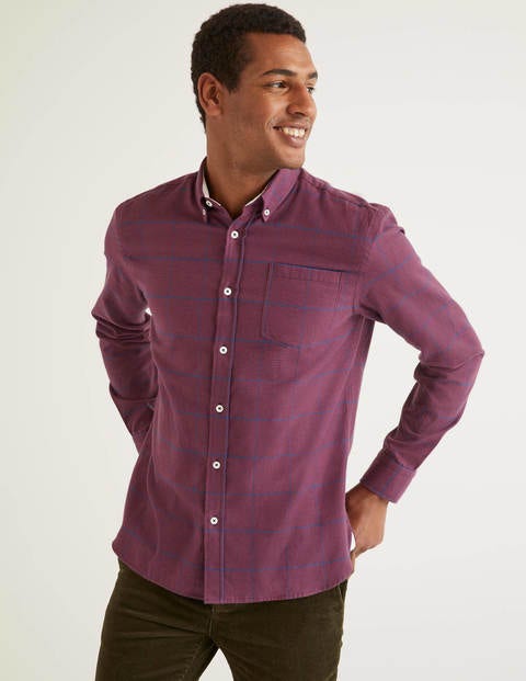 Flannel Shirt - Sumac Puppytooth Flannel Shirt - Sumac Puppytooth
