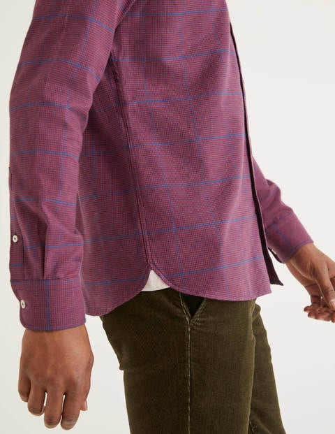 Flannel Shirt - Sumac Puppytooth Flannel Shirt - Sumac Puppytooth