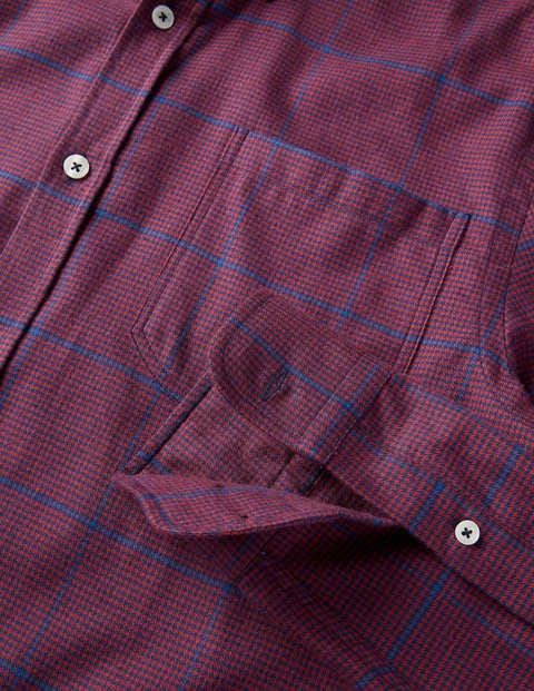 Flannel Shirt - Sumac Puppytooth Flannel Shirt - Sumac Puppytooth