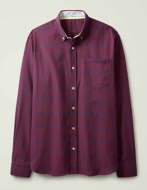 Flannel Shirt - Sumac Puppytooth Flannel Shirt - Sumac Puppytooth