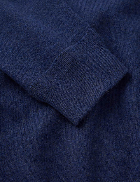 Pull Col Roulé En Cachemire - Bleu marine Pull Col Roulé En Cachemire - Bleu marine
